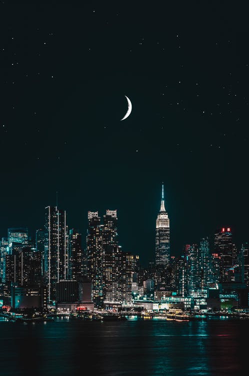 Hình nền điện thoại đẹp của thành phố trong đêm